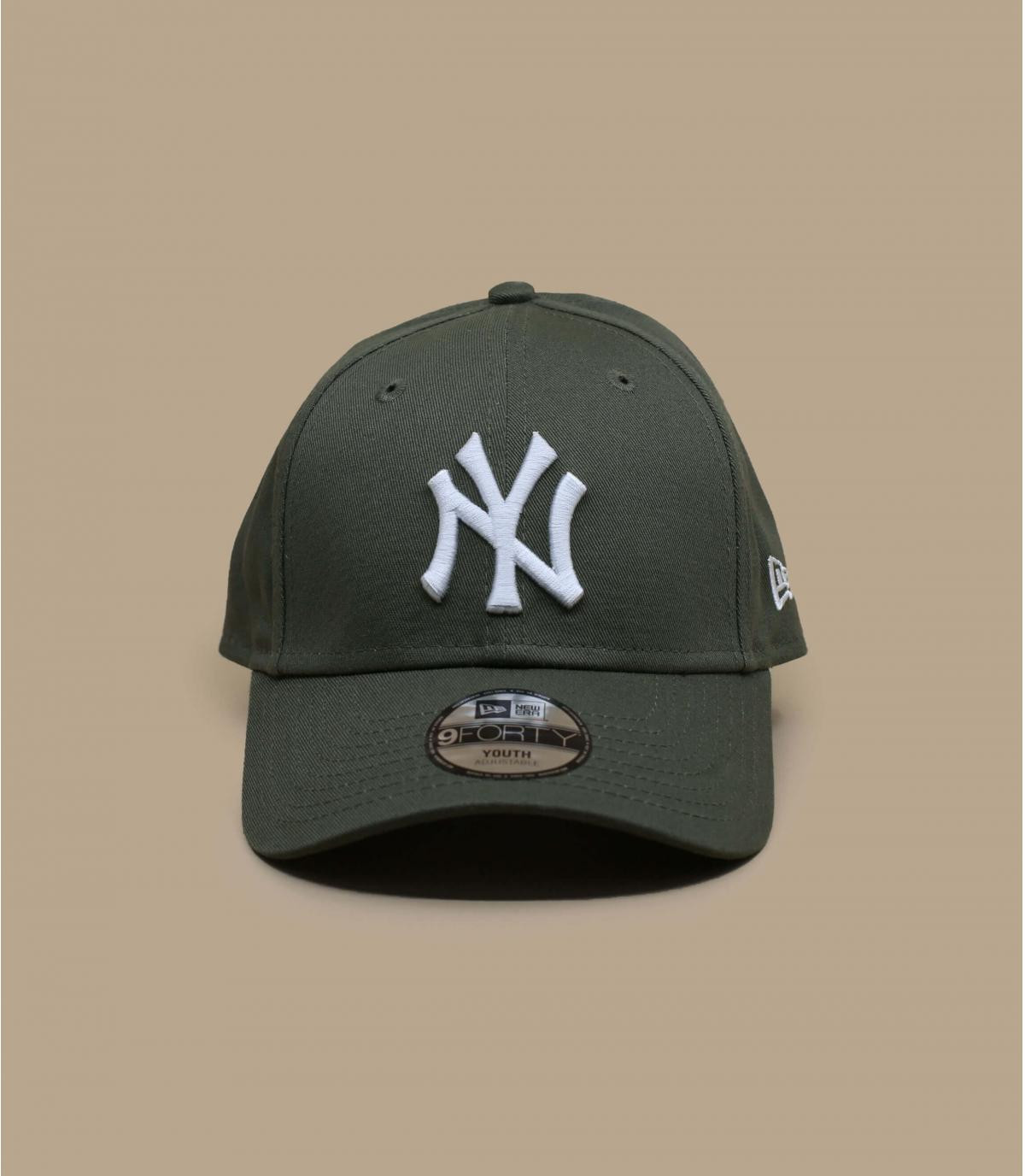 green NY child cap Kids NY League Ess 940 olive